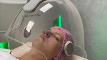 Oxylevate: oxygen therapy for face and neck